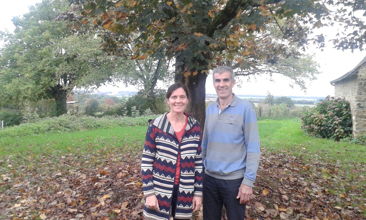 Béatrice and Dominique Bordeau Chamber of agriculture of Mayenne